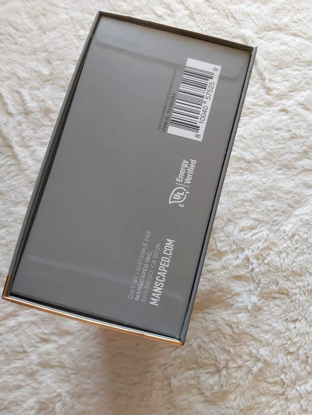 🌺 NIB Manscaped The Chairman Plus Electric Face Shaving Kit